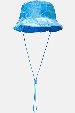 Acne Studios Velvet bucket hat