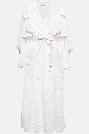 ZIMMERMANN Wonderland lace trench coat