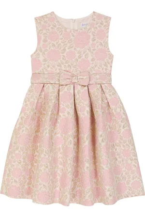 Rachel Riley Sparkle floral Damask dress