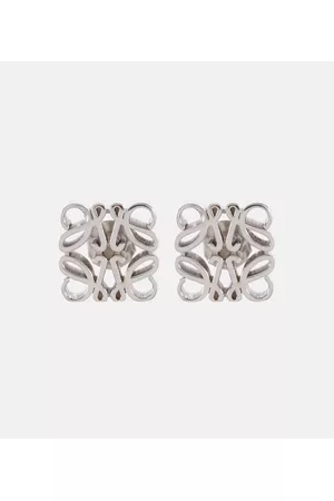 Loewe Women Earrings - Anagram sterling silver earrings