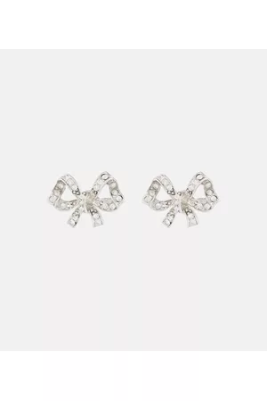 Oscar de la Renta Women Earrings - Bow embellished earrings