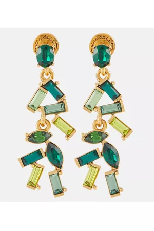 Oscar de la Renta Women Earrings - Mini Funfetti crystal earrings