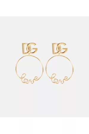 Dolce&Gabbana Women Earrings - Logo clip-on earrings