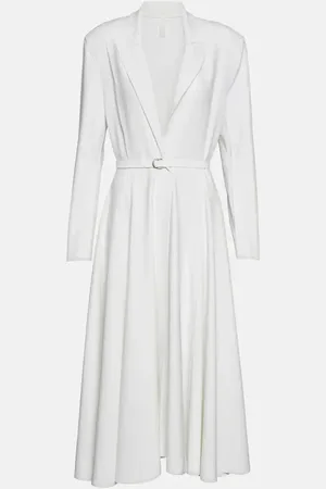 Norma Kamali Belted midi dress