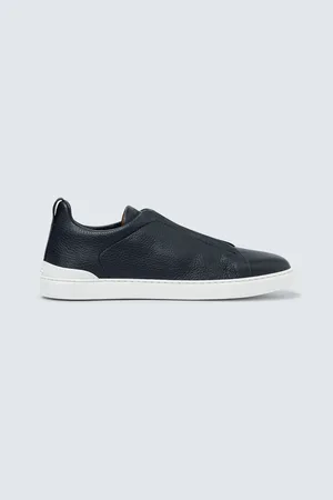 Ermenegildo Zegna Triple Stitch leather sneakers