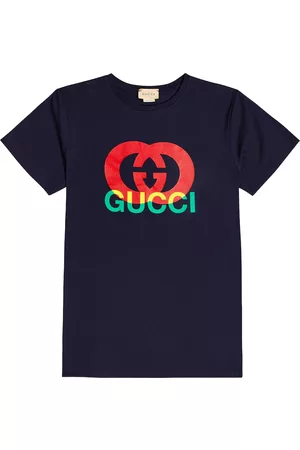 Gucci Kids tiger-print Cotton T-shirt - Farfetch