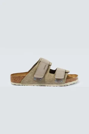 Birkenstock Uji nubuck and suede sandals