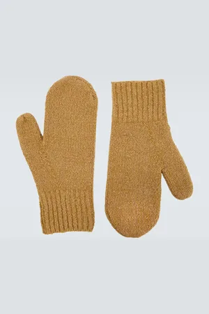 Acne Studios Wool-blend mittens