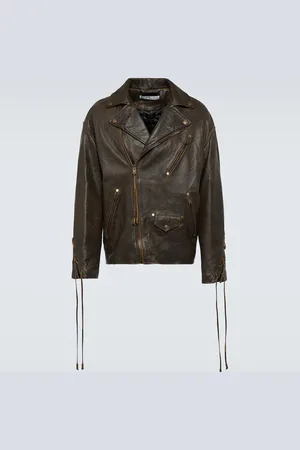 Acne Studios Leather biker jacket
