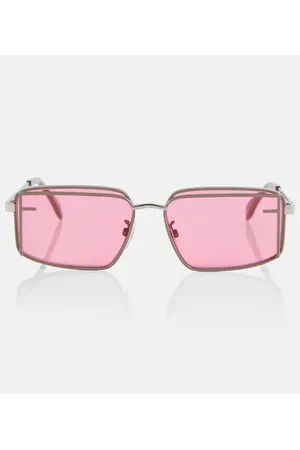 Fendi Women's Cutout Rectangle Sunglasses