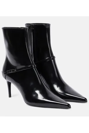 Justify 110 Patent Leather Knee High Boots in Black - Saint
