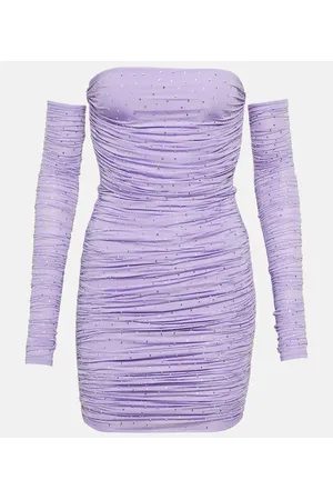 Purple 'The Exercise' Dress