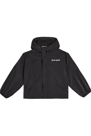 Palm Angels Logo zip-up hoodie