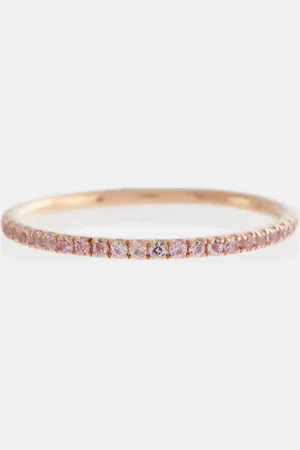Ileana Makri Thread 18kt rose gold and sapphire ring