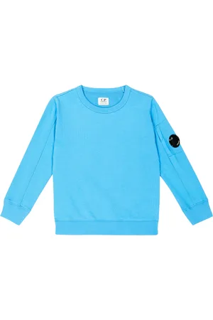 C.P. Company Diagonal Fleece Lens cotton sweatshirt