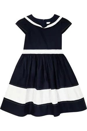 PATACHOU Striped cotton dress