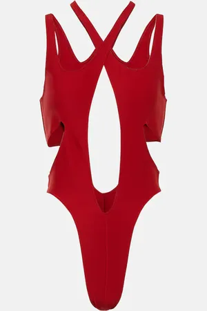 MUGLER Cutout swimsuit