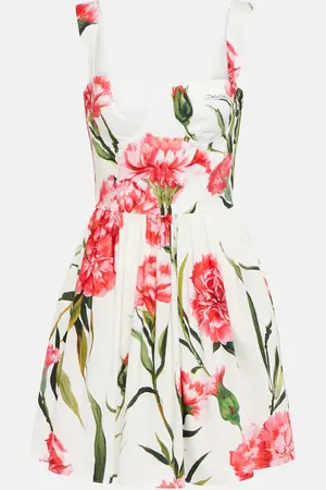 Dolce & Gabbana Floral cotton minidress