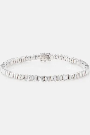 Suzanne Kalan 18kt white gold bracelet with diamonds