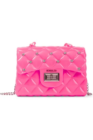 MONNALISA Embellished PVC shoulder bag