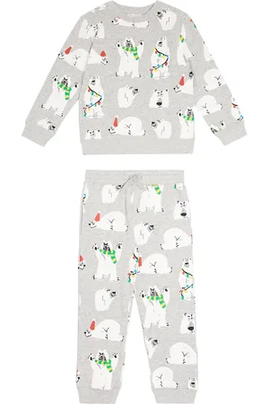 Stella McCartney Printed cotton jersey sweater and sweatpants