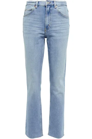 RE/DONE High-rise straight jeans