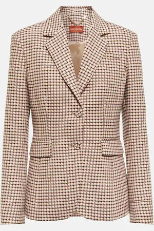 Altuzarra Fenice gingham blazer
