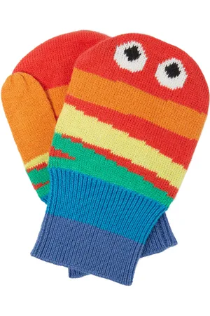 Stella McCartney Cotton and wool mittens