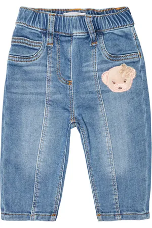 MONNALISA Baby appliquÃ©d jeans