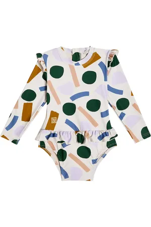 Liewood Baby Sille printed rashguard swimsuit