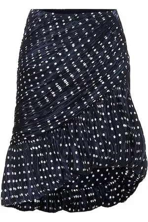 Tory Burch Polka-dot silk skirt