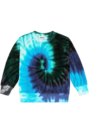 Molo Mike tie-dye cotton sweatshirt