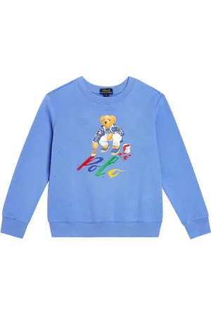 Ralph Lauren Polo Bear cotton-blend fleece sweatshirt