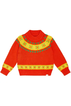 Tiny Cottons Folky cotton and wool sweater