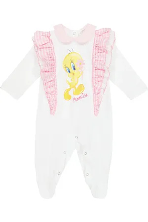 MONNALISA Tweety Baby cotton onesie