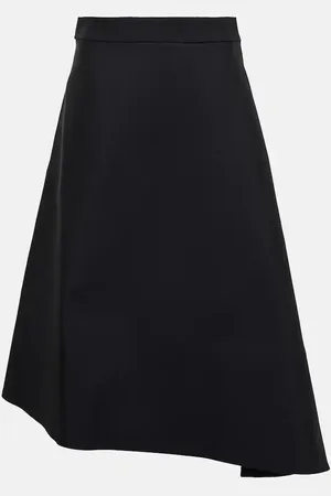 Jil Sander Asymmetric midi skirt