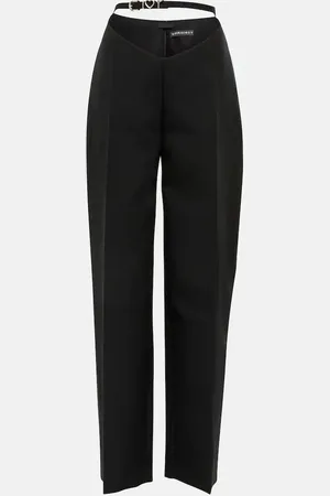 Y / PROJECT Embellished cutout wool pants