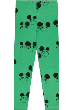 Mini Rodini Ritzratz cotton jersey leggings