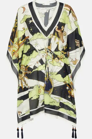 Tory Burch Printed cotton and silk minidress