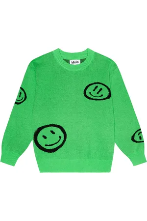 Molo Bello jacquard cotton sweater