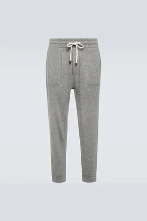 Brunello Cucinelli Ribbed-knit cashmere sweatpants