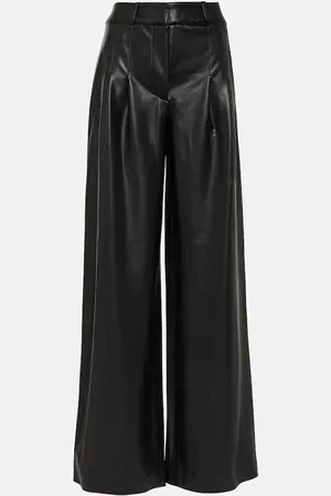 VERONICA BEARD Rennert faux leather wide-leg pants