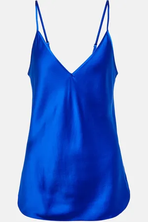 Lee Mathews Stella silk satin camisole