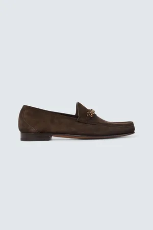 Tom Ford Suede York Chain loafers