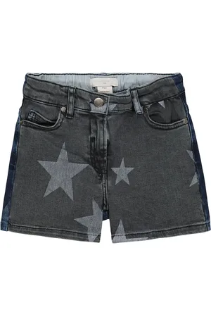 Stella McCartney Printed denim shorts