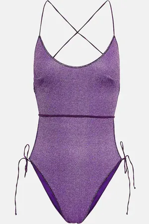 Oseree OsÃ©ree LumiÃ¨re scoop-neck swimsuit
