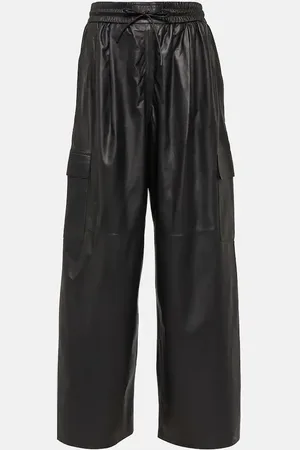 YVES SALOMON Leather pants