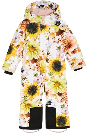 Molo Hux floral ski suit