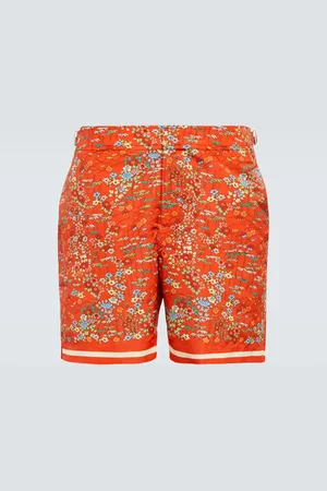 Orlebar Brown Bulldog floral swim trunks