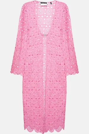 ROTATE Kwamie crochet beach cover-up
